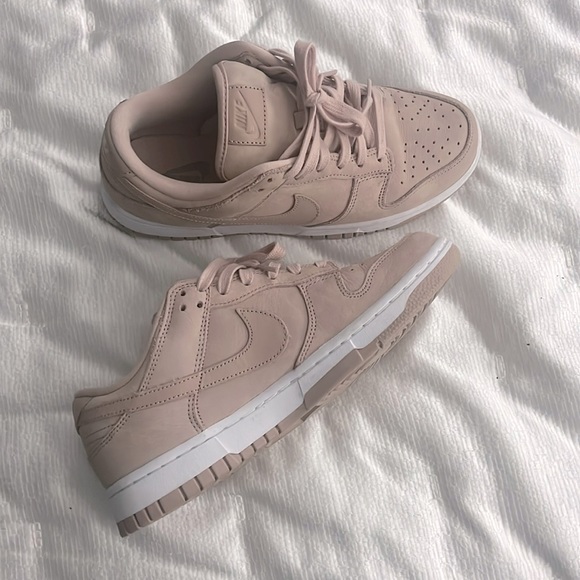 Nike Shoes - Soft pink dunk low